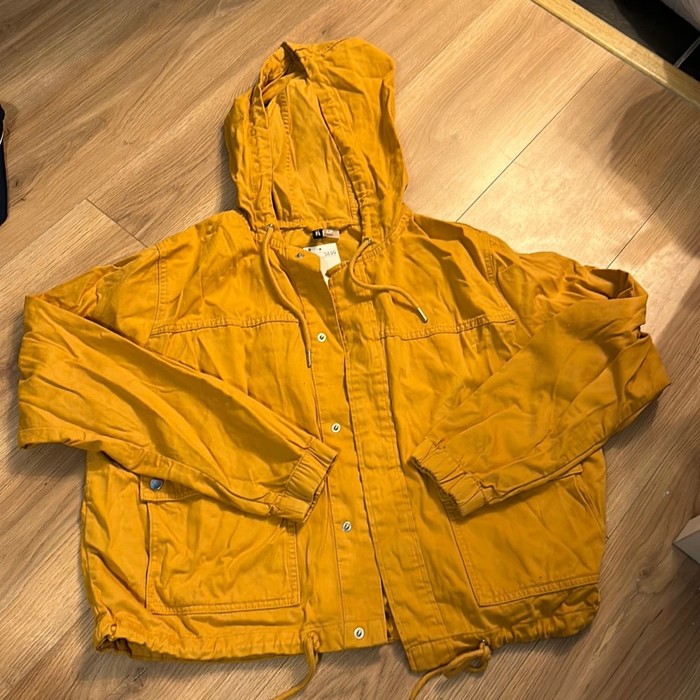 H&M “Divided” military style jacket NWT